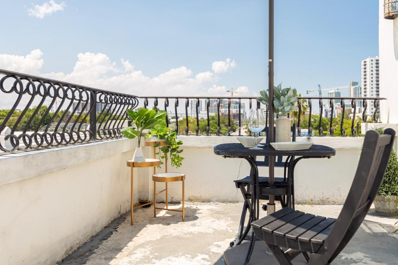 Home Miami Downtown With Balcony - 5 Minutes From Wynwood & Port - Art District Near Beach Zewnętrze zdjęcie