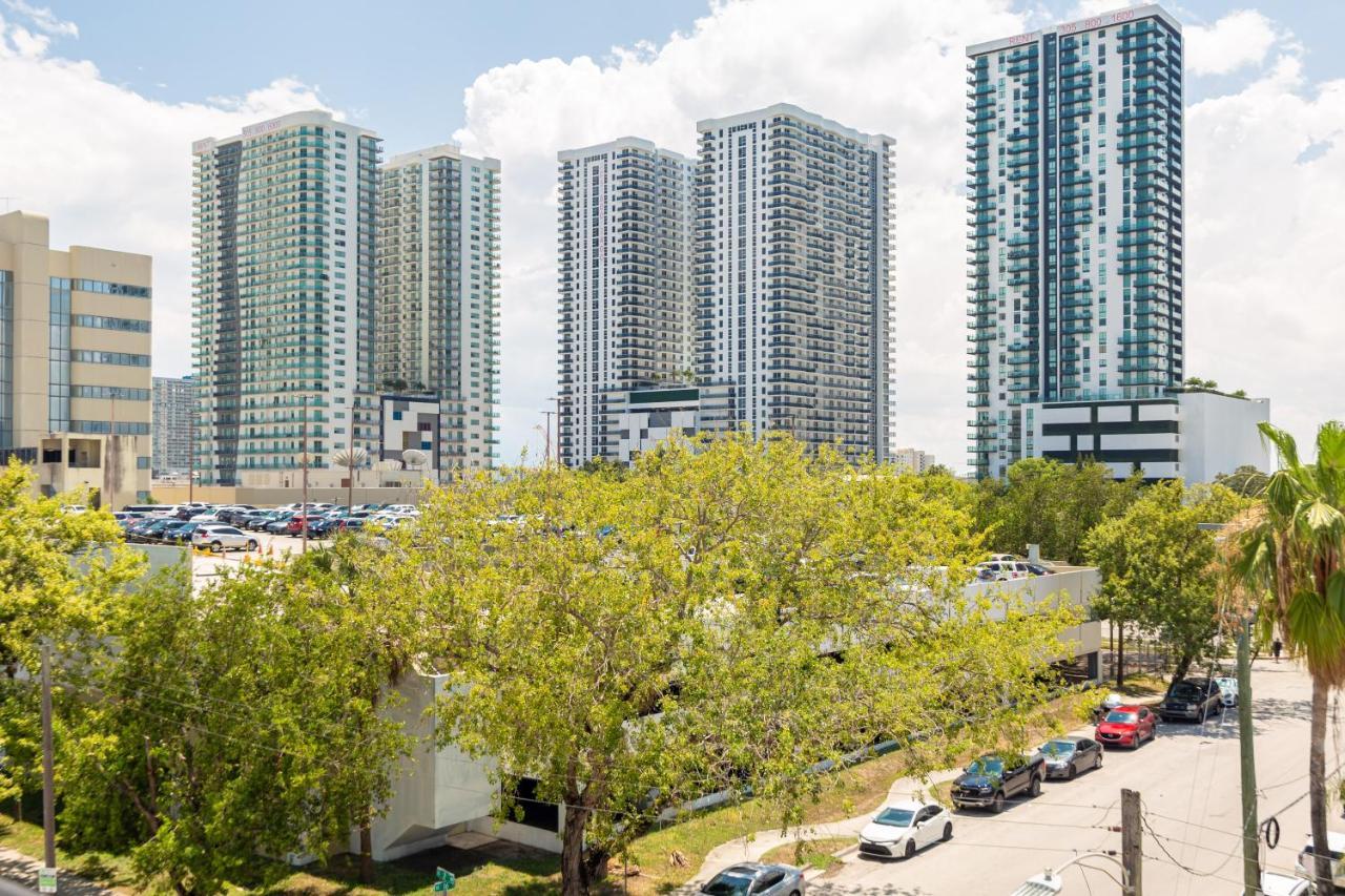 Home Miami Downtown With Balcony - 5 Minutes From Wynwood & Port - Art District Near Beach Zewnętrze zdjęcie